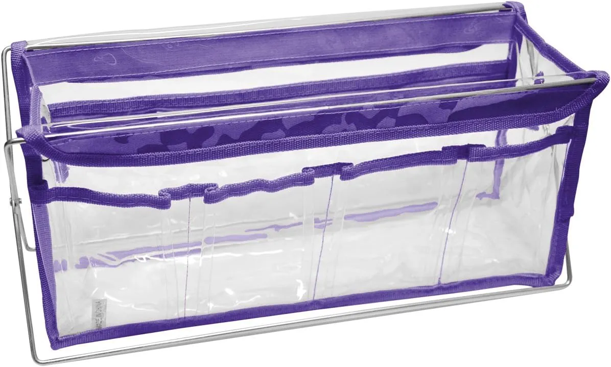 Sullivans 37275 Large Sassy Tote, 15"X5"X7.5", Purple