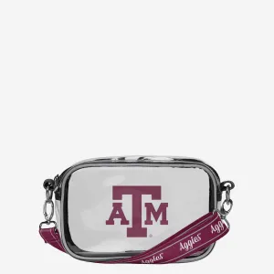 Texas A&M Aggies Team Stripe Clear Crossbody Bag