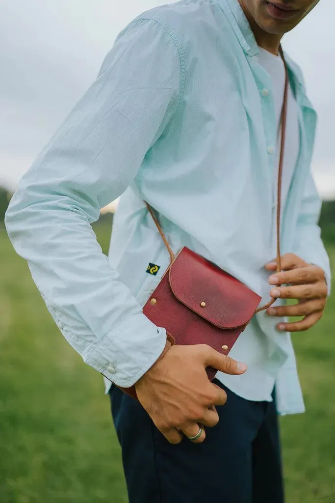 The Boho - Leather Sling Bag (Unisex)