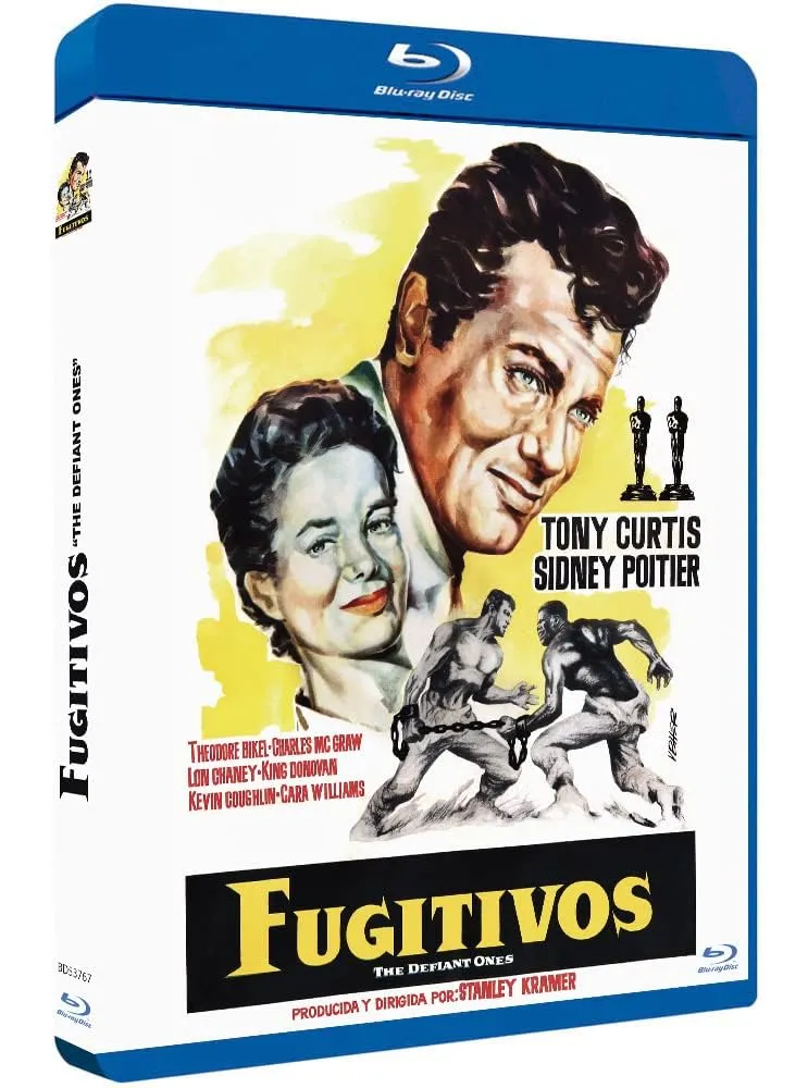 The Defiant Ones (1958) [ Blu-Ray, Reg.A/B/C Import - Spain ]