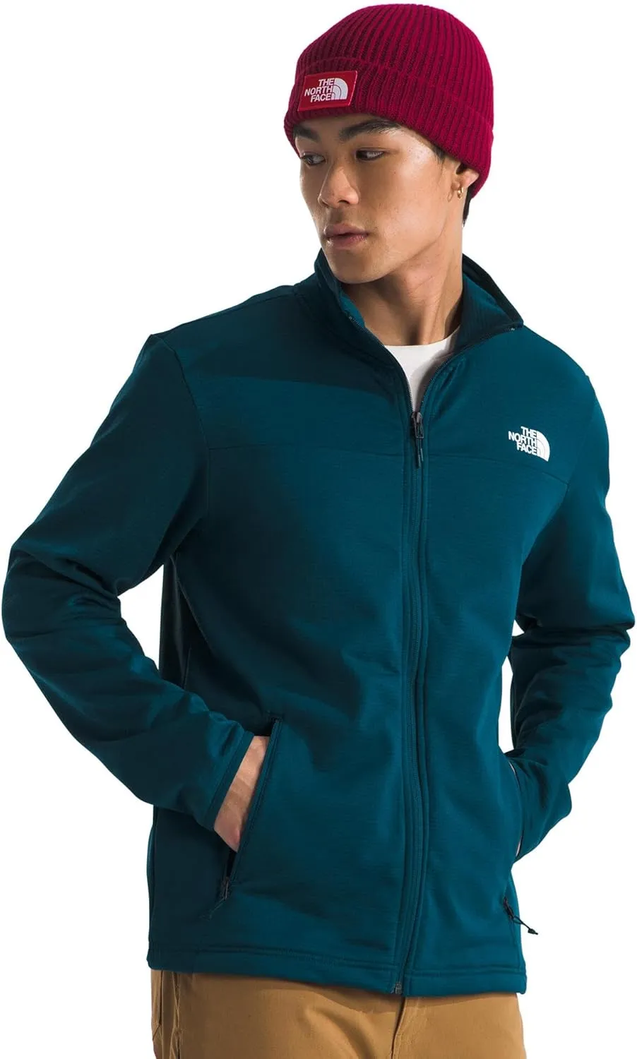 THE NORTH FACE Men's Cedar Trail Grid Fleece Full Zip Jacket