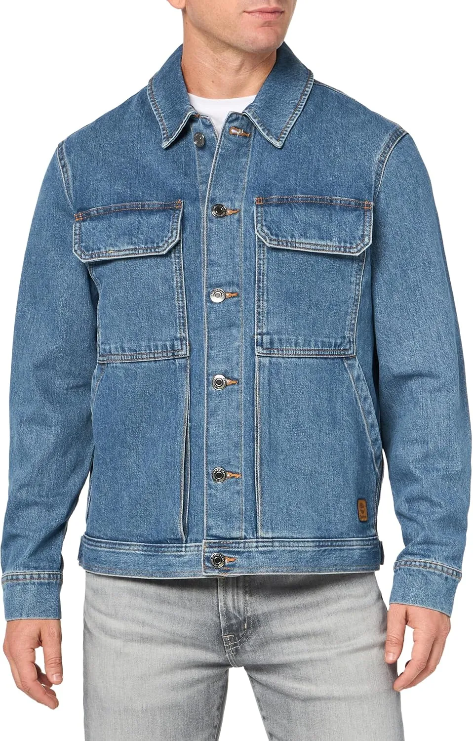 Timberland Men's Denim Trucker Jacket