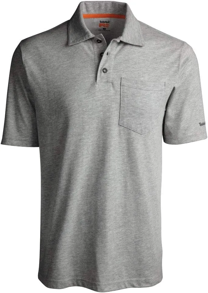 Timberland PRO Men's Base Plate Blended Short-Sleeve Polo