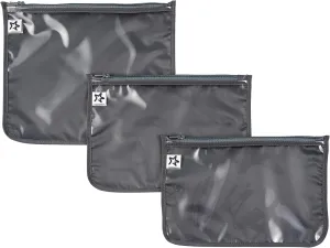Tiny Twinkle Mess-proof Travel Bags, Airline Compliant, Zipper Closure, Clear Front Pouch, Diaper Bag Packing, Toiletry or Cosmetics Organizer