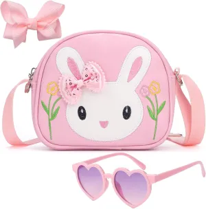 Toddler Purse-Small Kids Purse, Girls Bunny Purse, Little Girl Purse-Birthday Gifts Purse for Girls