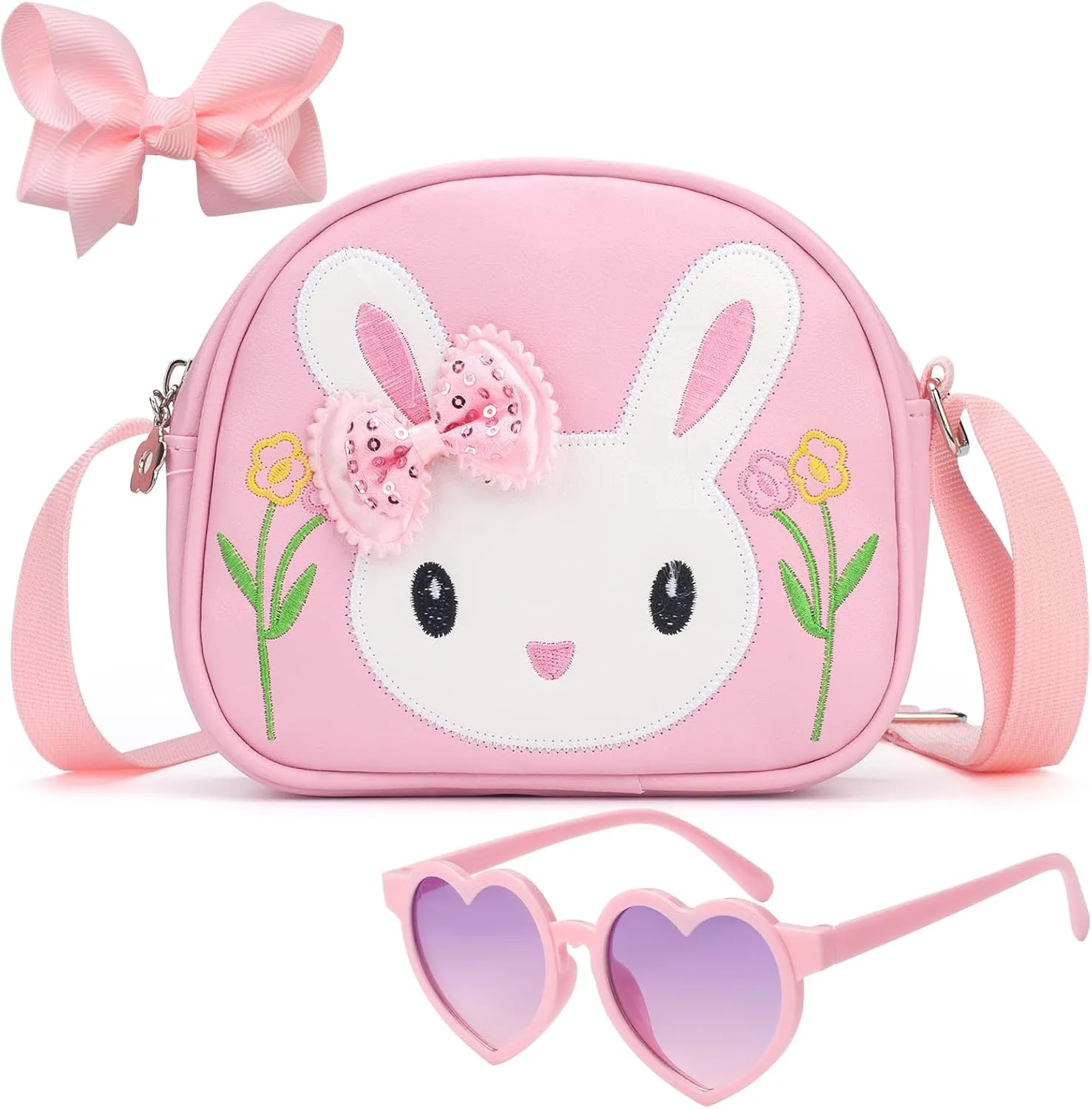 Toddler Purse-Small Kids Purse, Girls Bunny Purse, Little Girl Purse-Birthday Gifts Purse for Girls