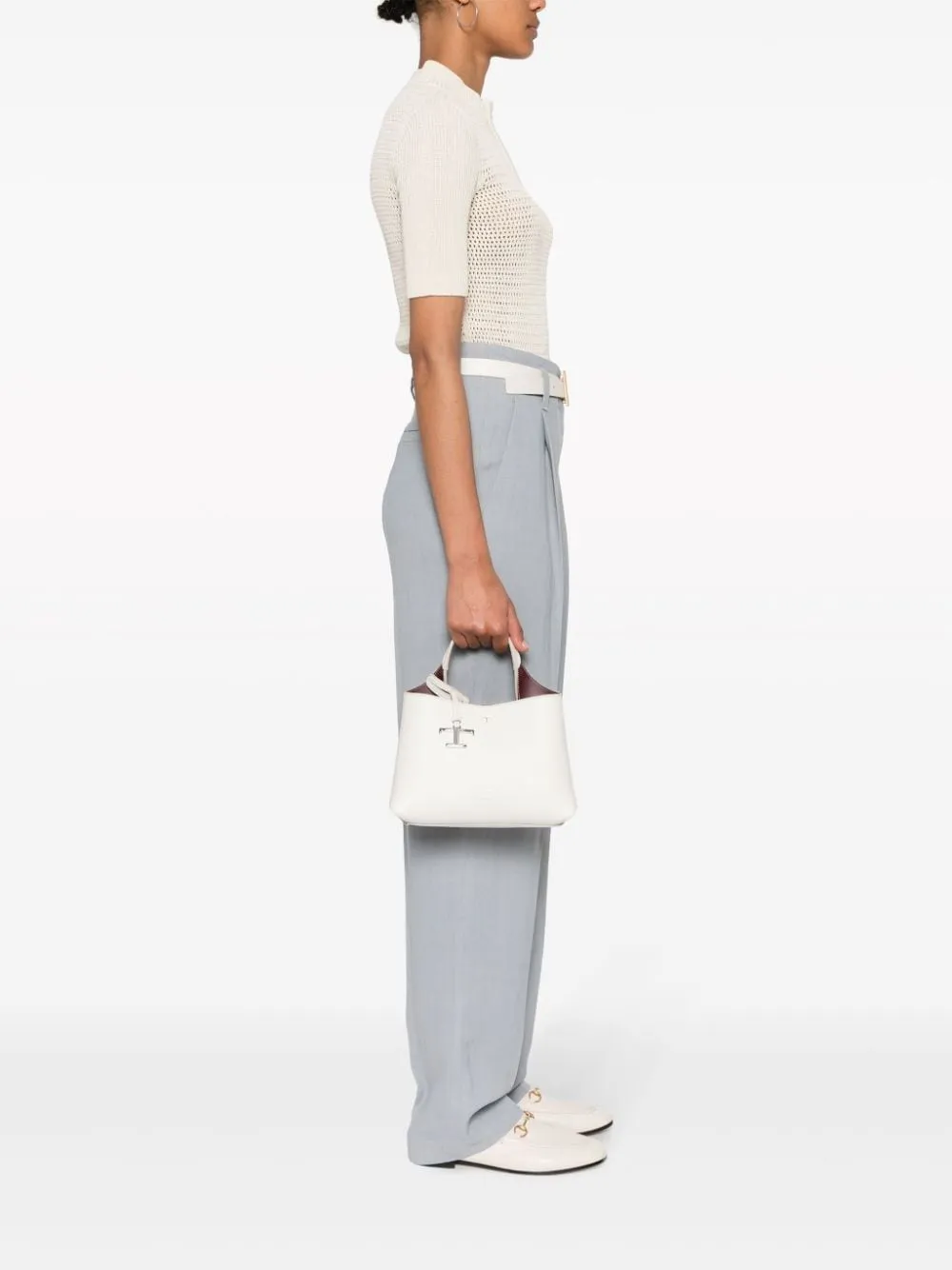 Tods White Bag