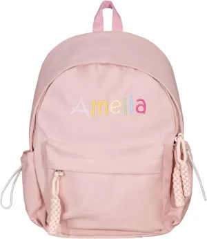TOMAY Personalized Leisure Backpack Embroidered Custom Name Cute Mini Backpack Suitable For Daily Activities S