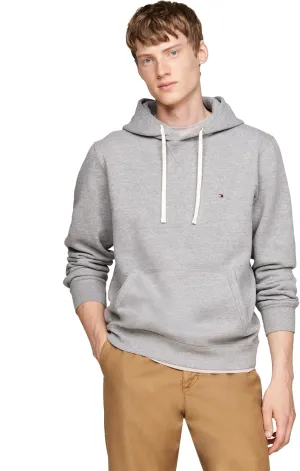 Tommy Hilfiger Men's Medium Weight Solid Fleece Hoodie Sweatshirt, Also Available in Big & Tall
