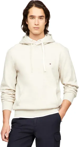Tommy Hilfiger Men's Medium Weight Solid Fleece Hoodie Sweatshirt, Also Available in Big & Tall