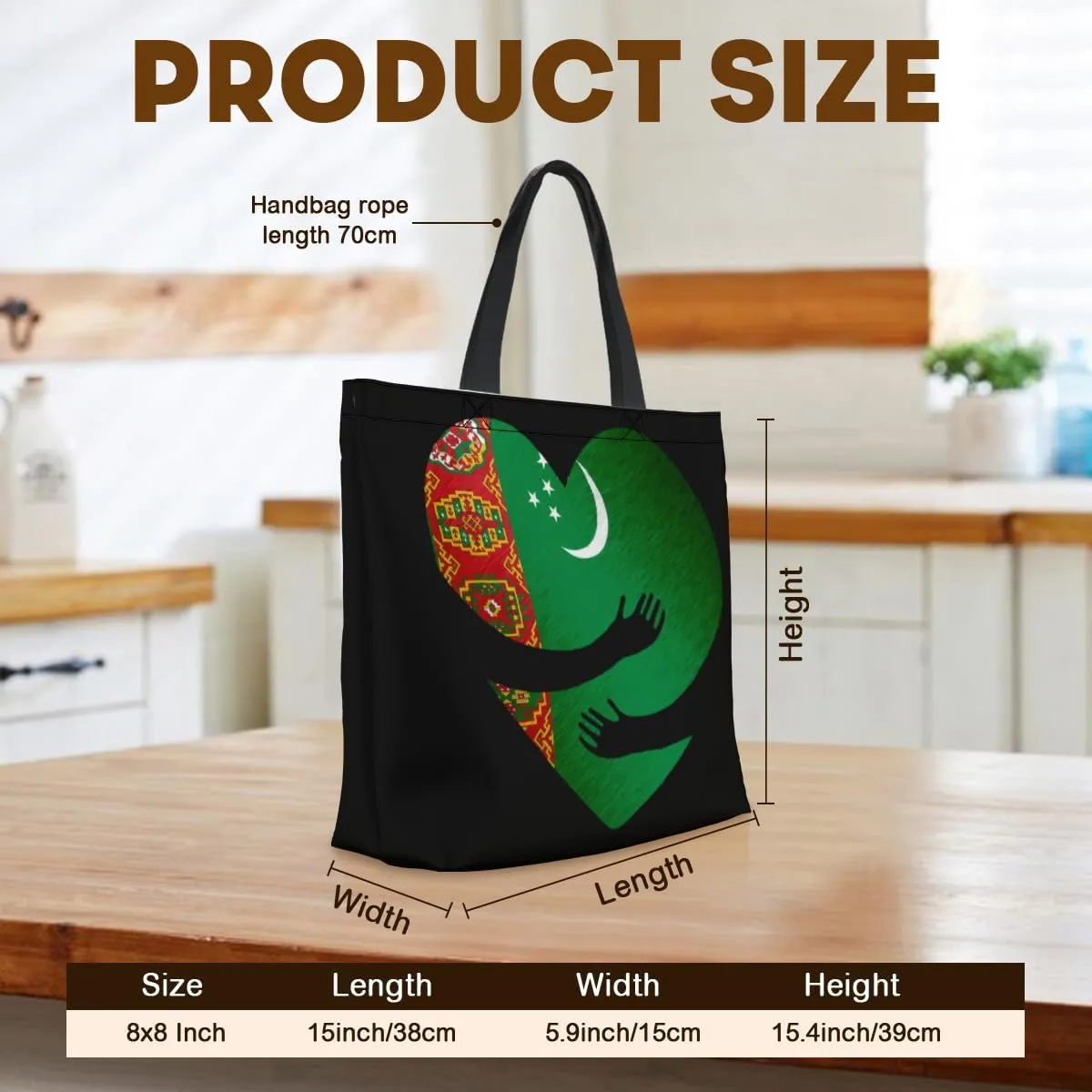 Tote Bag for Women Men Large Reusable Beach Shoulder Bags With Zipper for Gym Shopping Travel Gifts Yoga