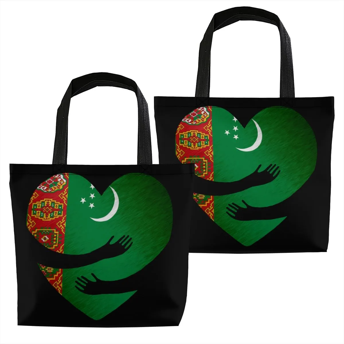 Tote Bag for Women Men Large Reusable Beach Shoulder Bags With Zipper for Gym Shopping Travel Gifts Yoga