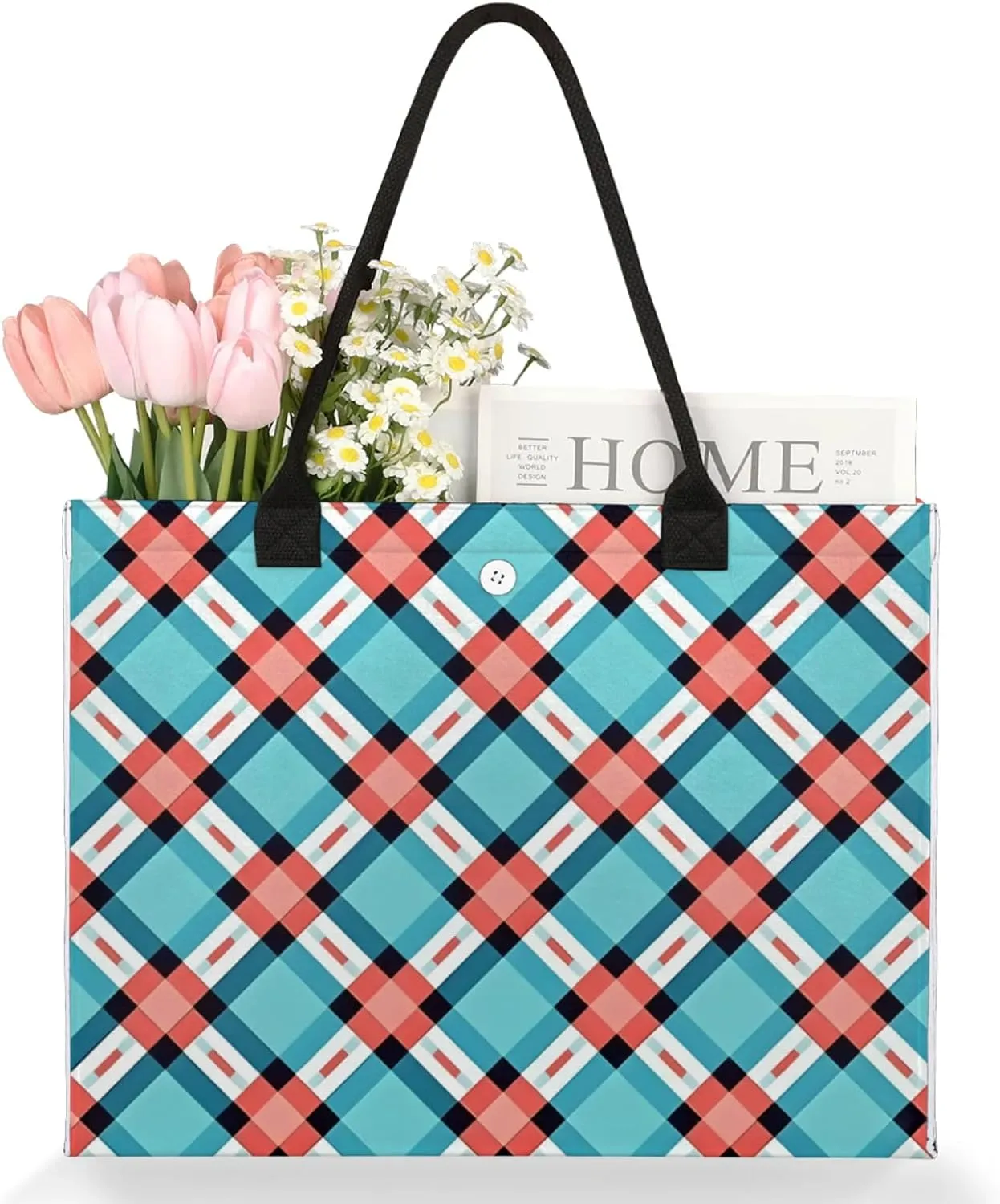 Tote Bag for Women Reusable Canvas Shoulder Bag
