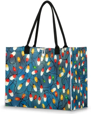 Tote Bag for Women Reusable Canvas Shoulder Bag