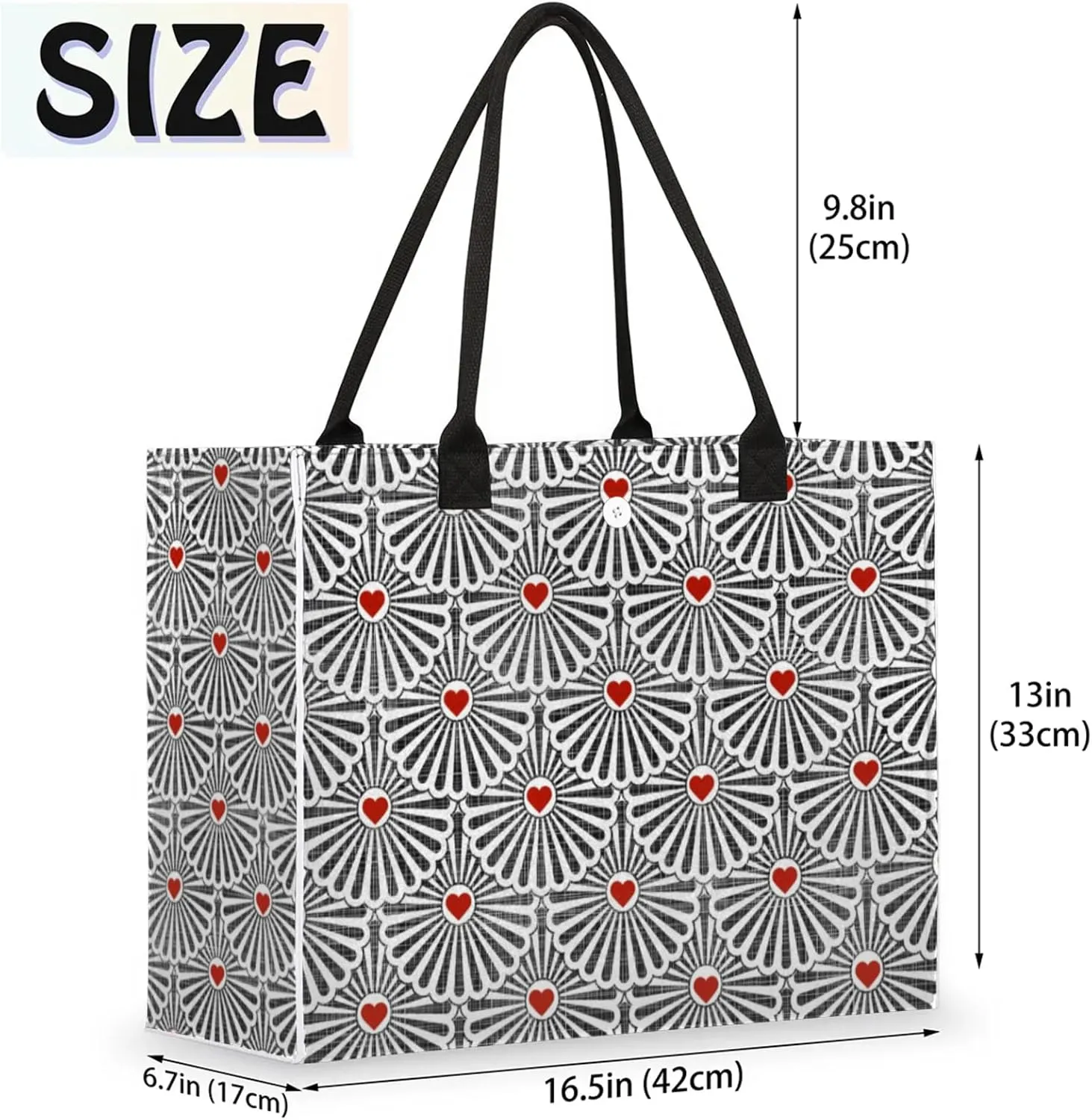 Tote Bag for Women Reusable Canvas Shoulder Bag
