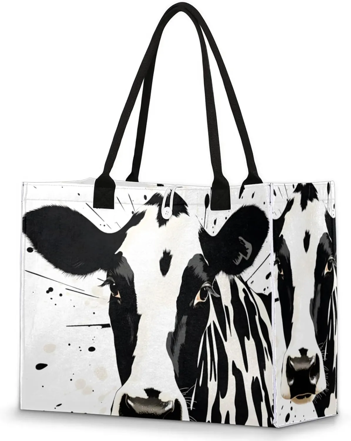 Tote Bag for Women Reusable Canvas Shoulder Bag