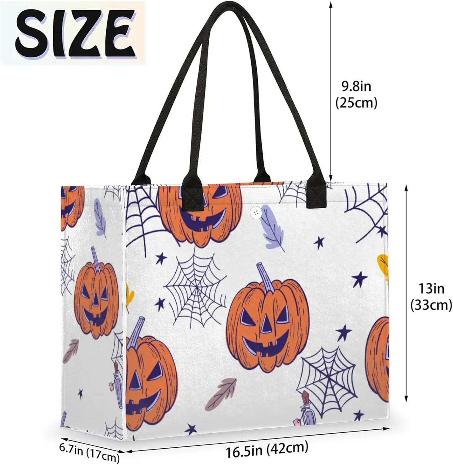 Tote Bag for Women Reusable Canvas Shoulder Bag