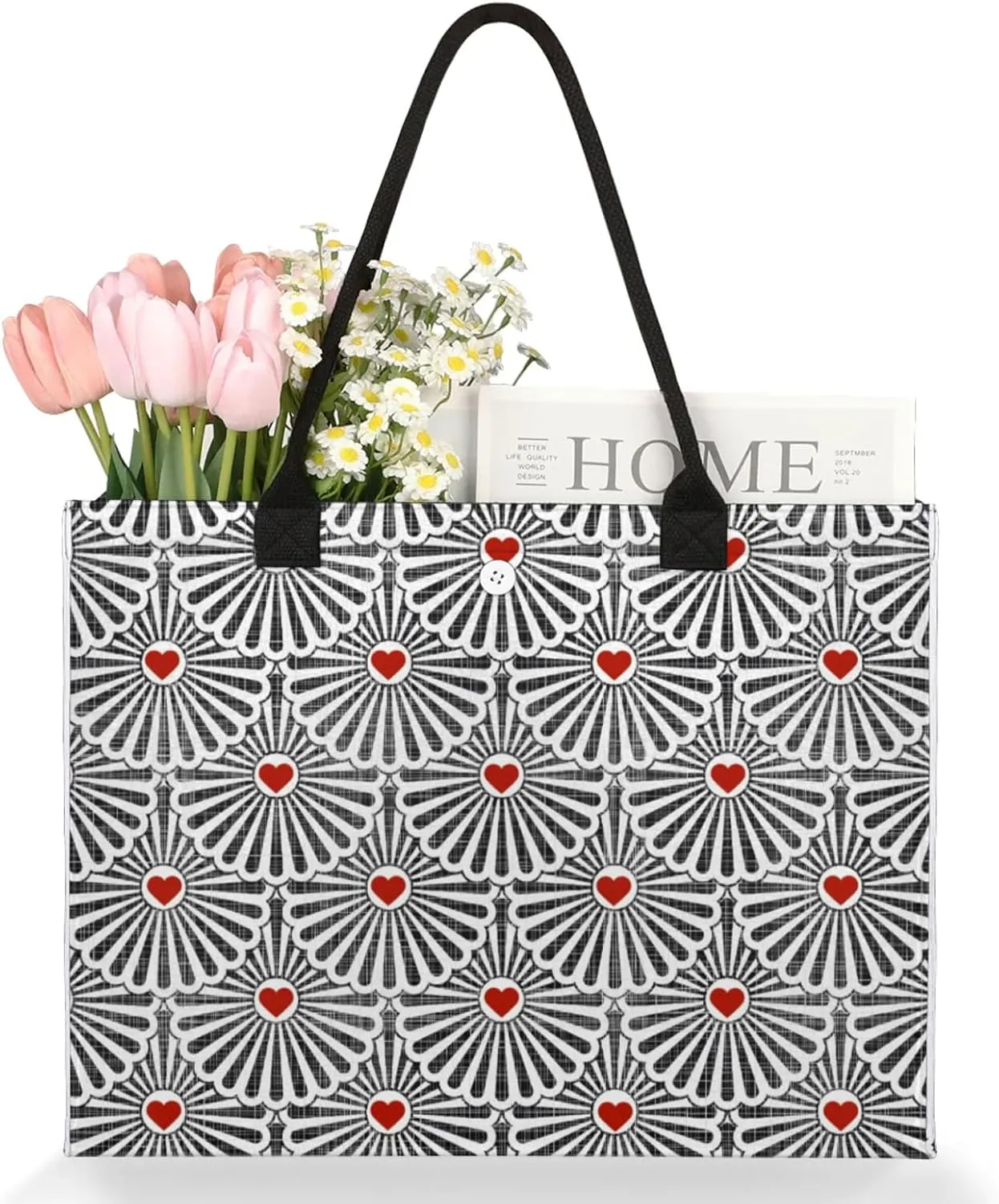 Tote Bag for Women Reusable Canvas Shoulder Bag