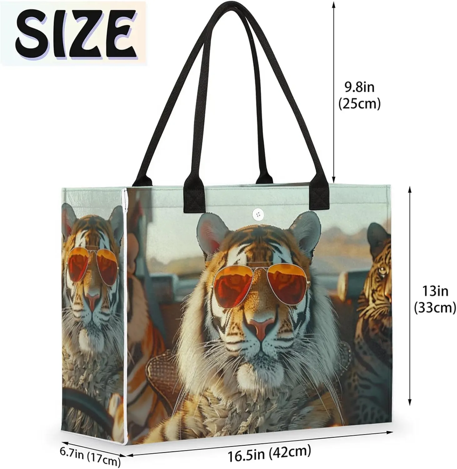 Tote Bag for Women Reusable Canvas Shoulder Bag