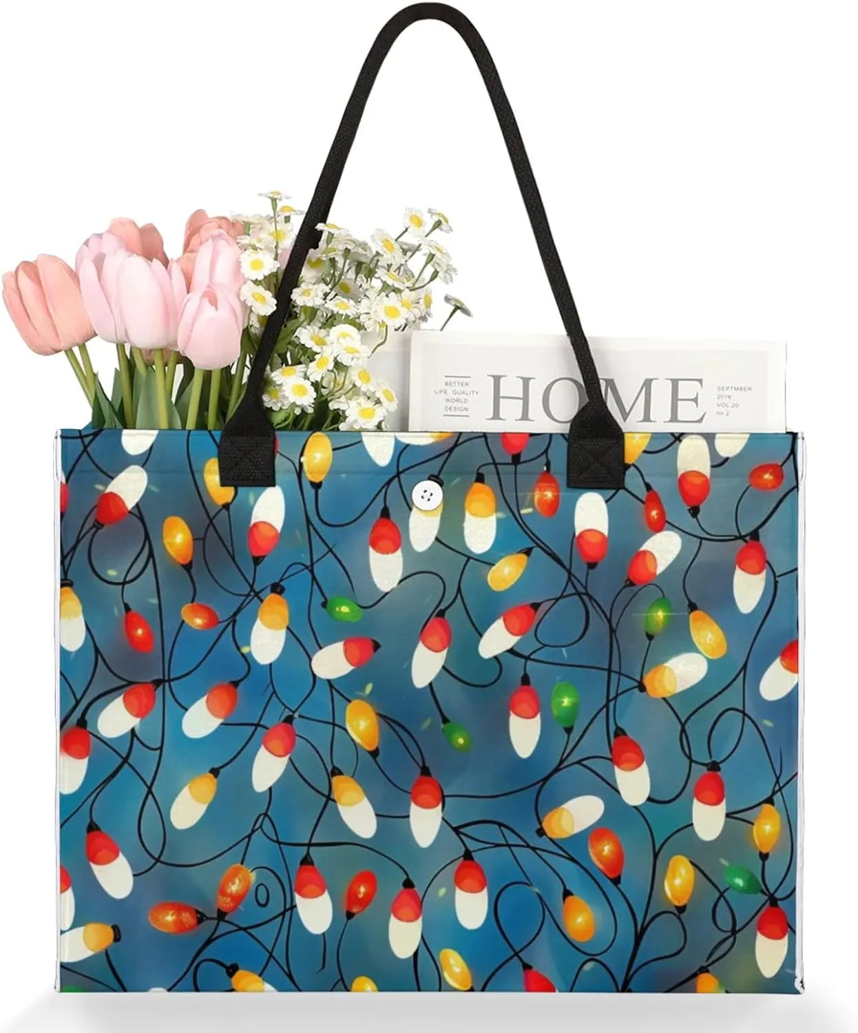Tote Bag for Women Reusable Canvas Shoulder Bag