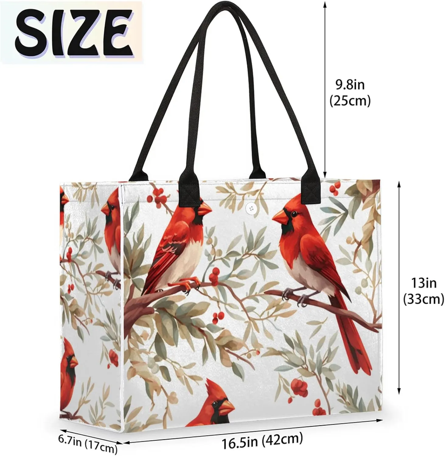 Tote Bag for Women Reusable Canvas Shoulder Bag