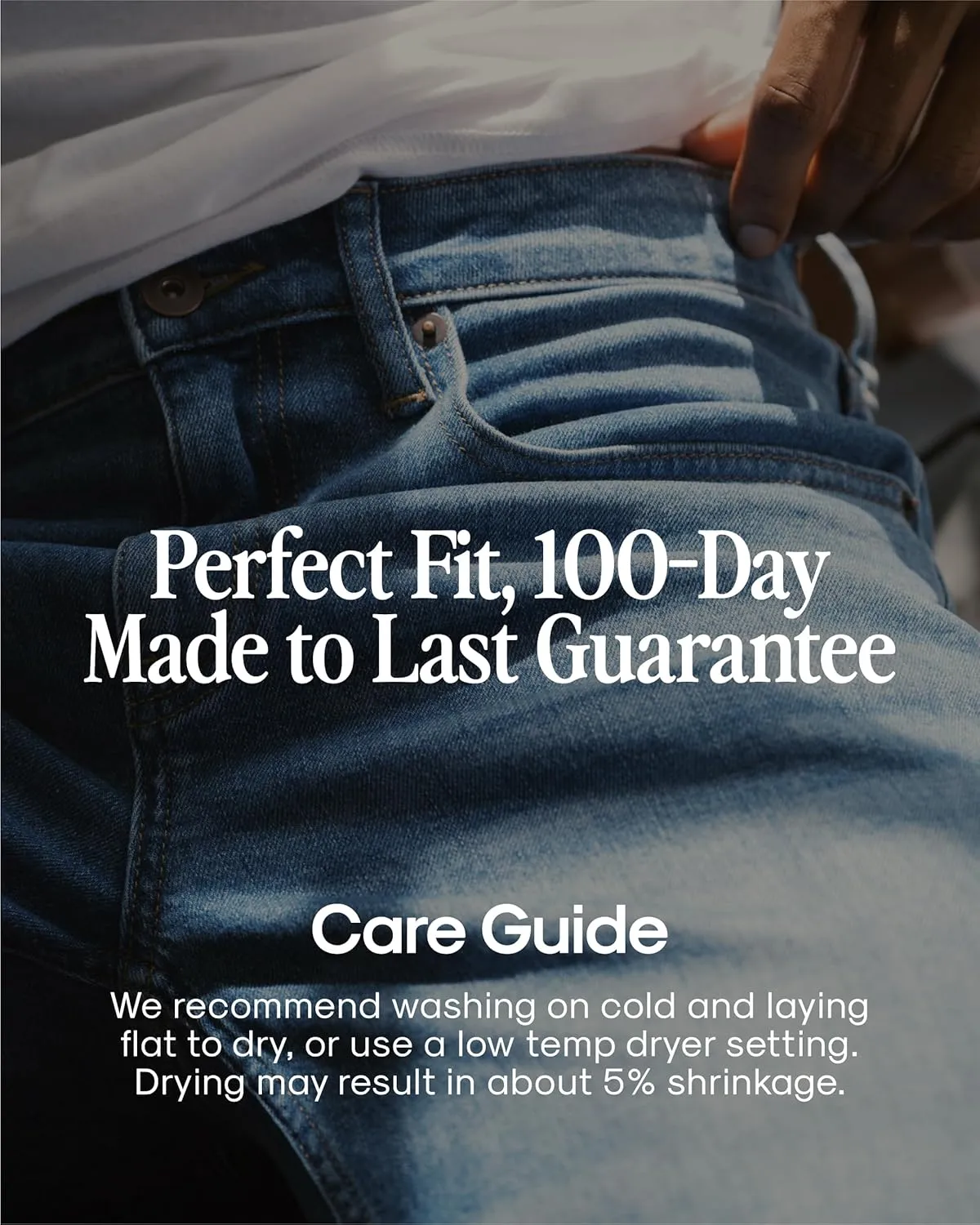 True Classic Authentic Work Jeans for Men, Work Pants, Durable Cotton Denim