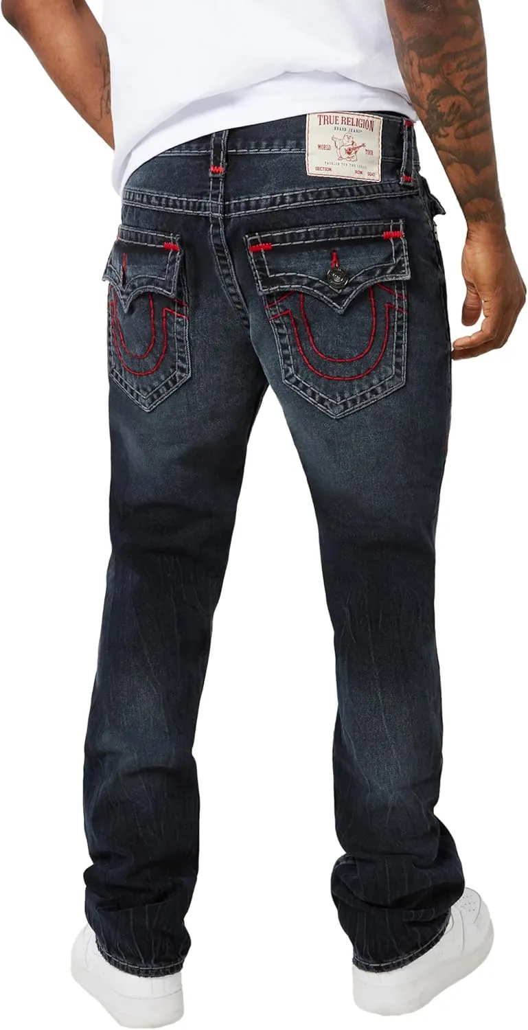 True Religion Men's Ricky Super T Flap 1/2"