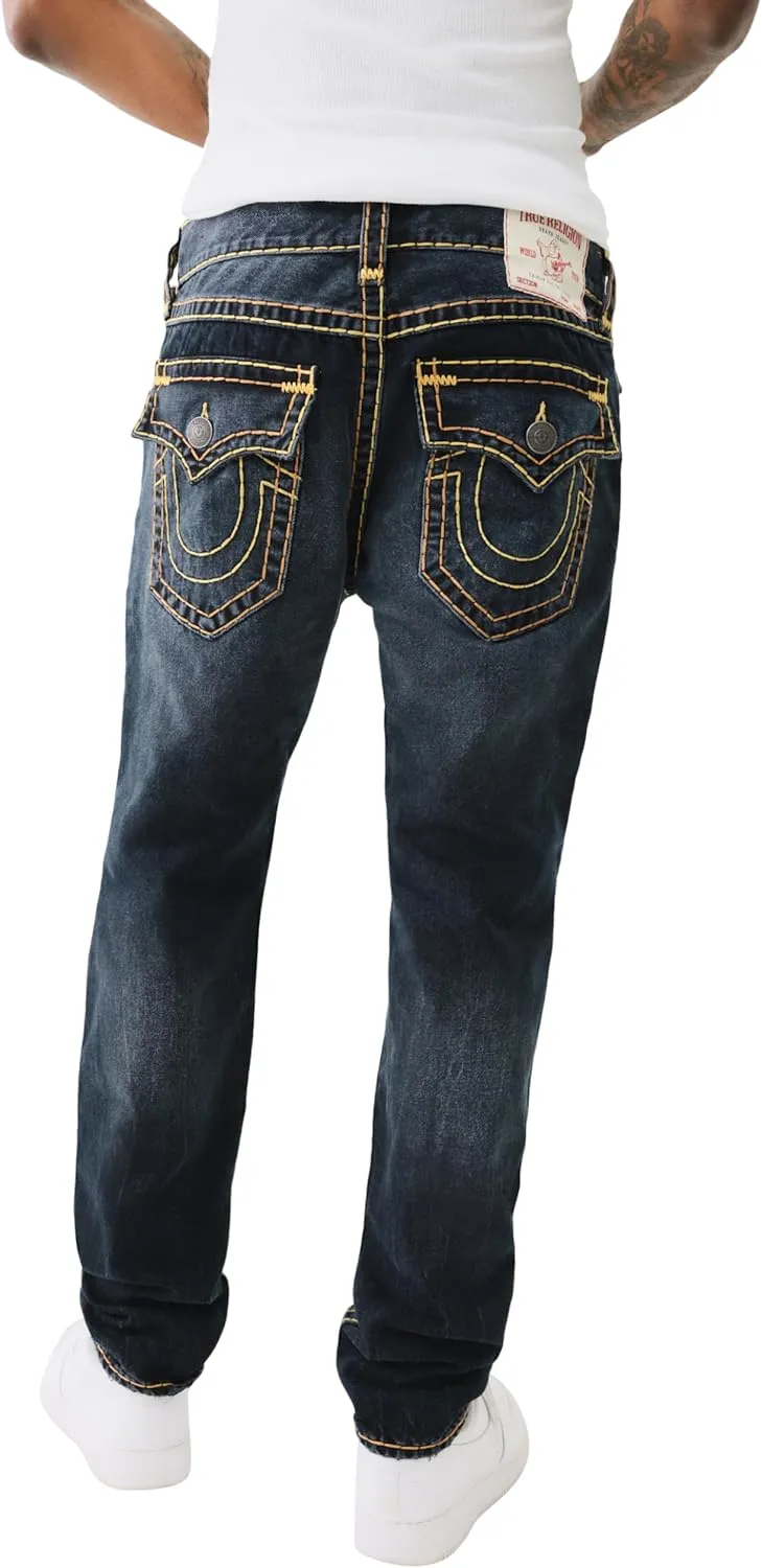 True Religion Men's Rocco Super T Flap 1/2" 32"