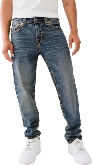 True Religion Men's Rocco Super T Flap 1/2" with 32" Inseam
