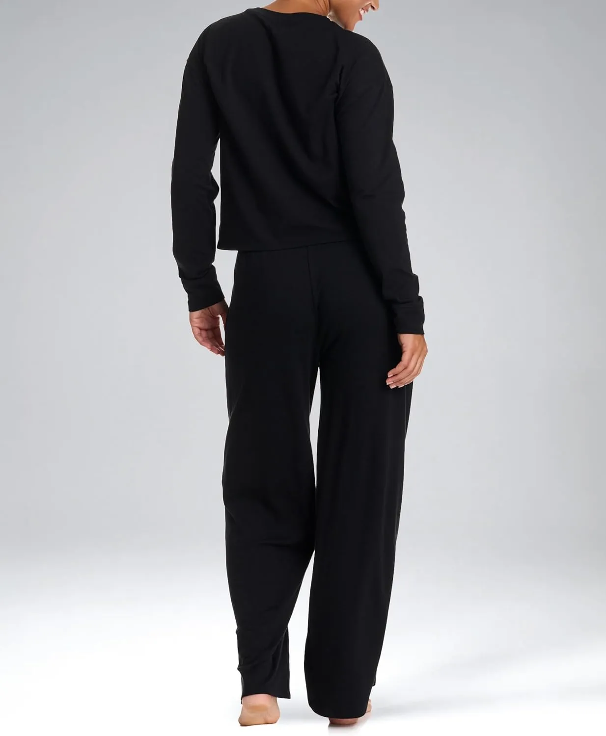 U.S. Polo Assn. Lounge Sets for Women, Tracksuit Sets for Women 2 Piece with Top and Wide Leg Sweatpants