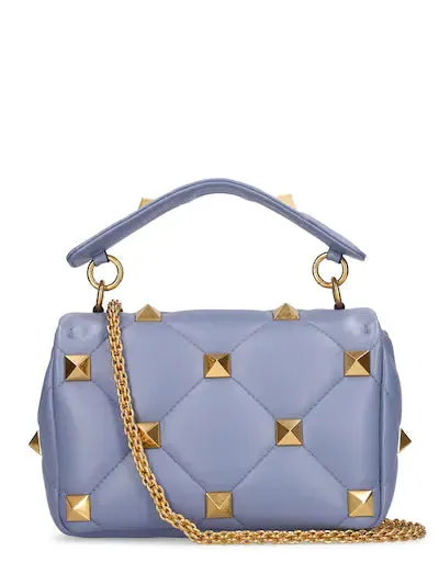 Valentino Garavani Stud Leather Shoulder Bag