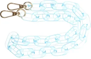 VILLCASE Fashionable Purse Chain Replacement Acrylic Bag Chain Link for Handbags Chained Handle for Purses Girls' DIY Bag