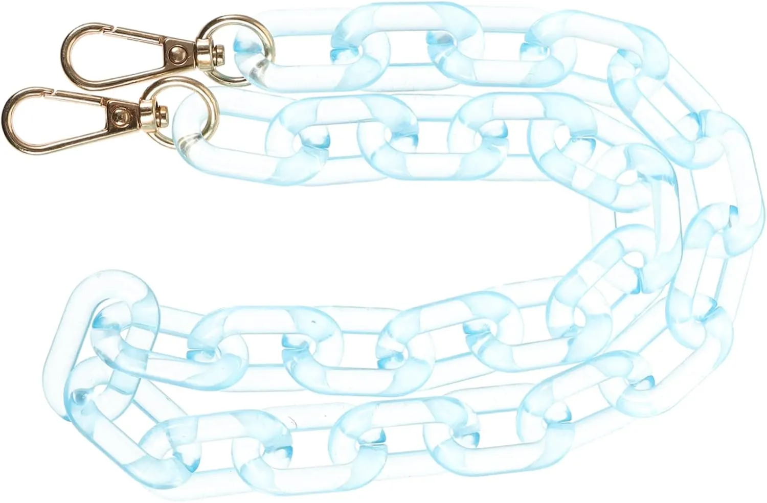 VILLCASE Fashionable Purse Chain Replacement Acrylic Bag Chain Link for Handbags Chained Handle for Purses Girls' DIY Bag