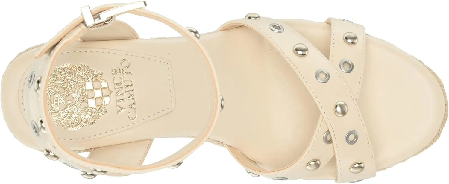 Vince Camuto Women's Feegella Embellished Espadrille Wedge Sandal