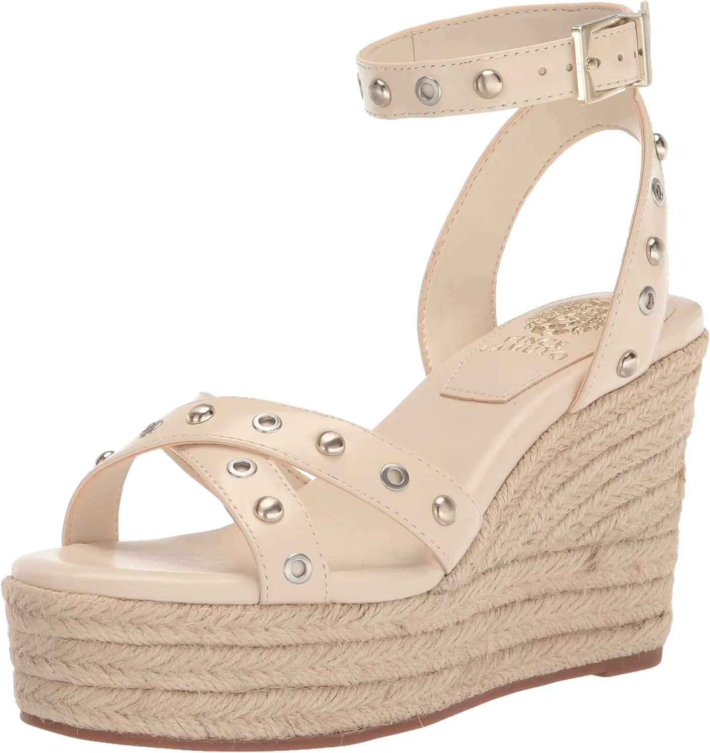Vince Camuto Women's Feegella Embellished Espadrille Wedge Sandal