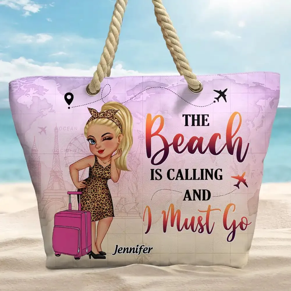 WANDER PRINTS Personalized Beach Bag - Gift for Bestie