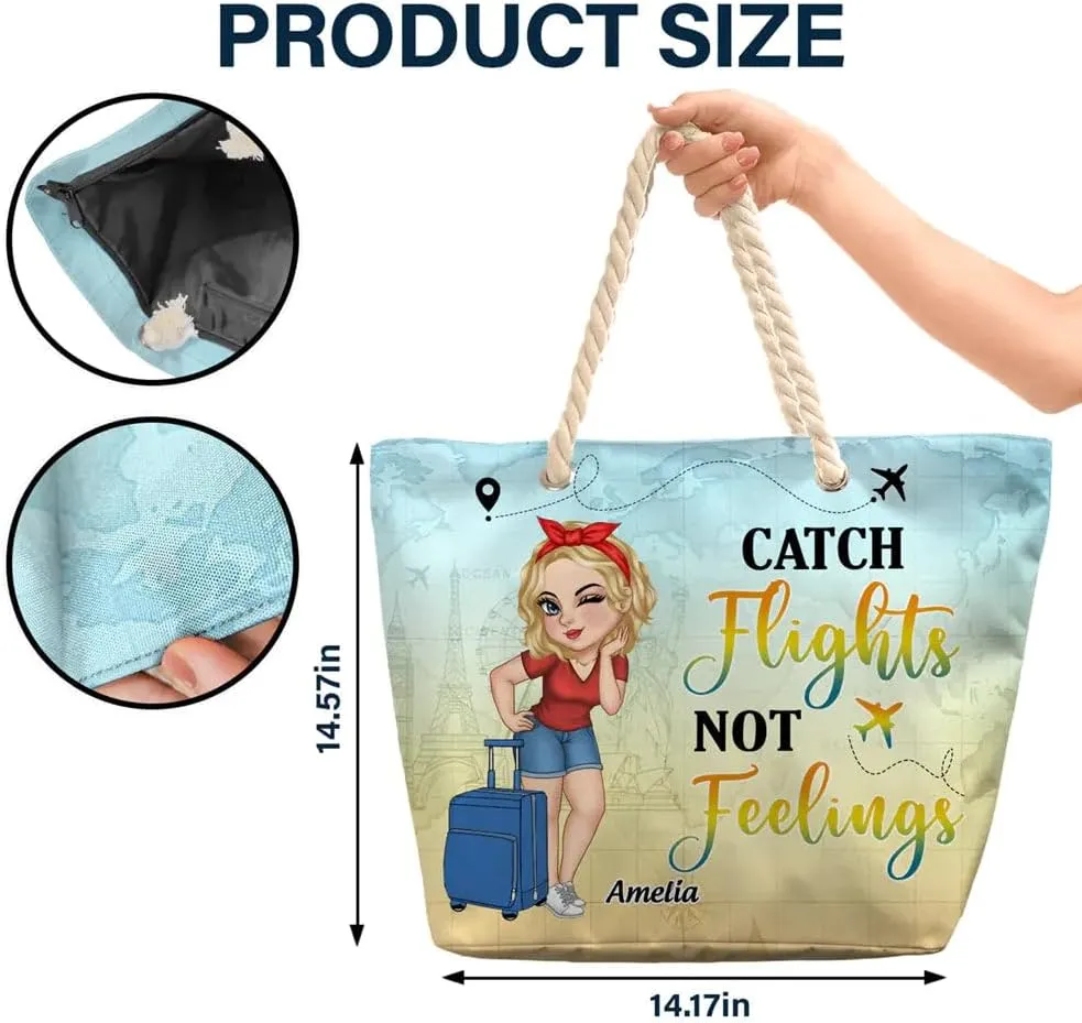 WANDER PRINTS Personalized Beach Bag - Gift for Bestie