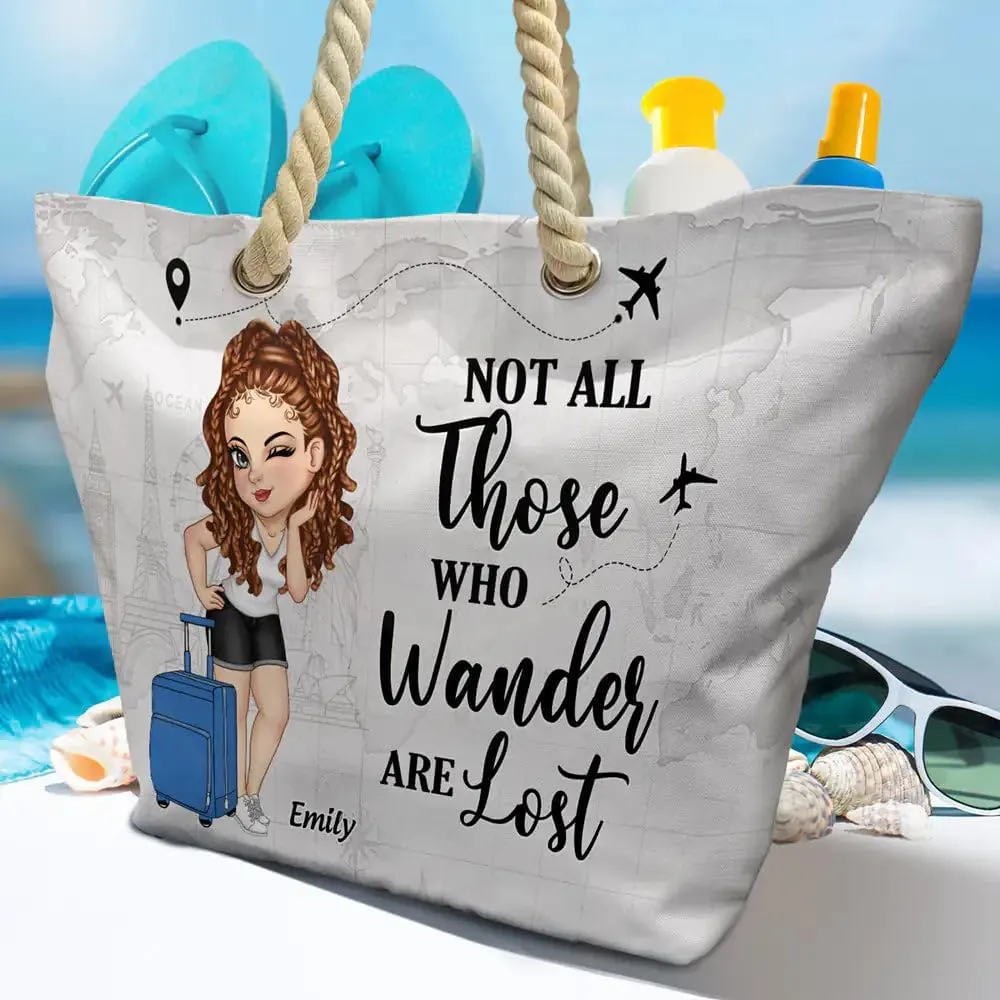 WANDER PRINTS Personalized Beach Bag - Gift for Bestie