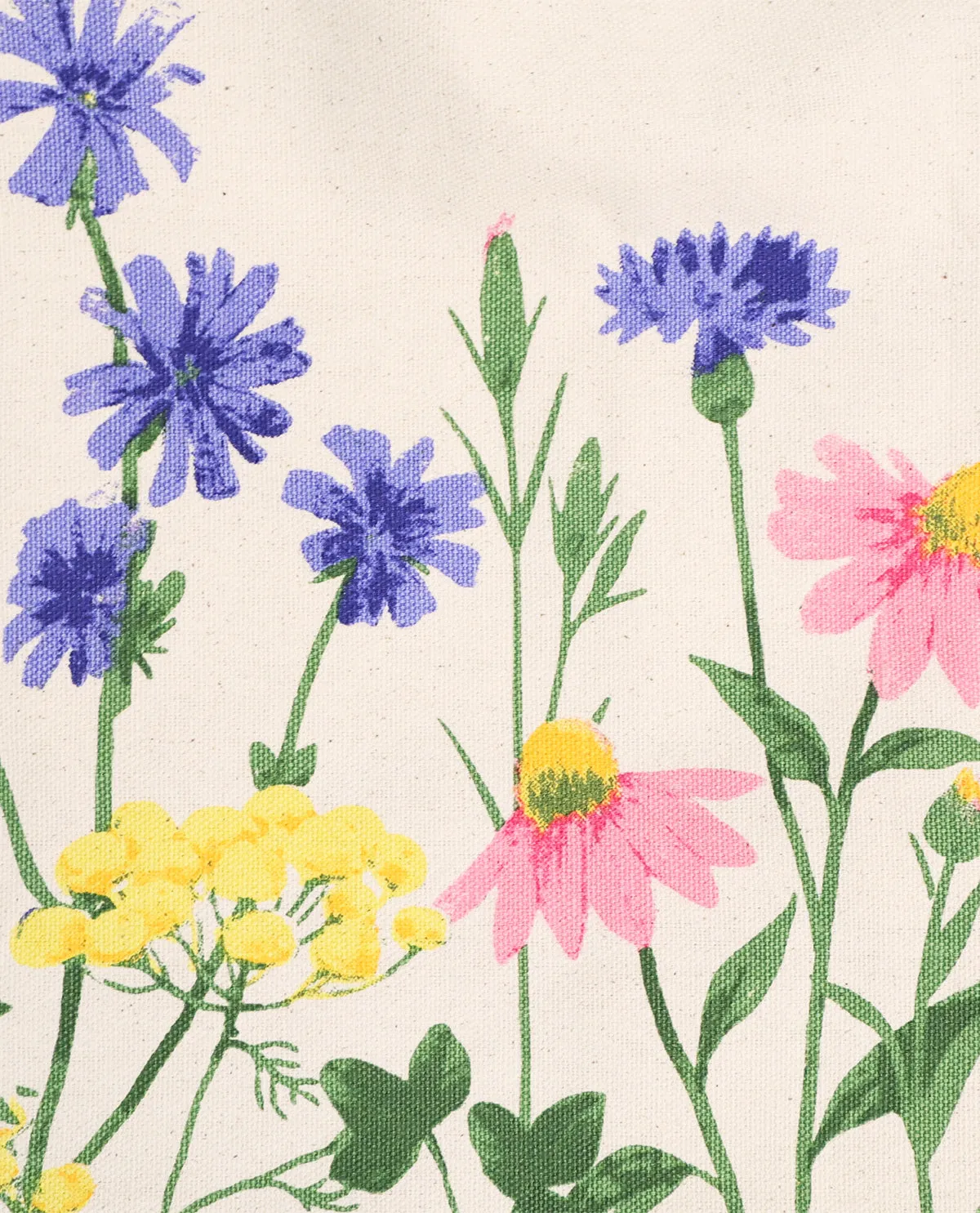Wildflower Oasis Canvas Tote Bag