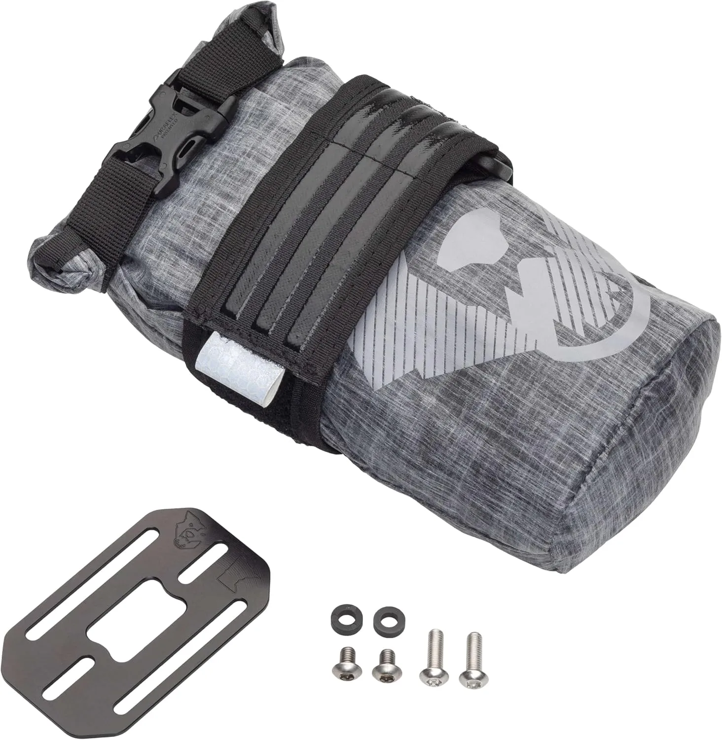 Wolf Tooth B-RAD TekLite Roll-Top Bag 1L with Mounting Plate