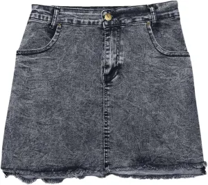 Women Sexy Denim Skirt for Sexy Bodycon Mini Jean Skirt Elegant Wrap Hip Vintage Streetwear Retro