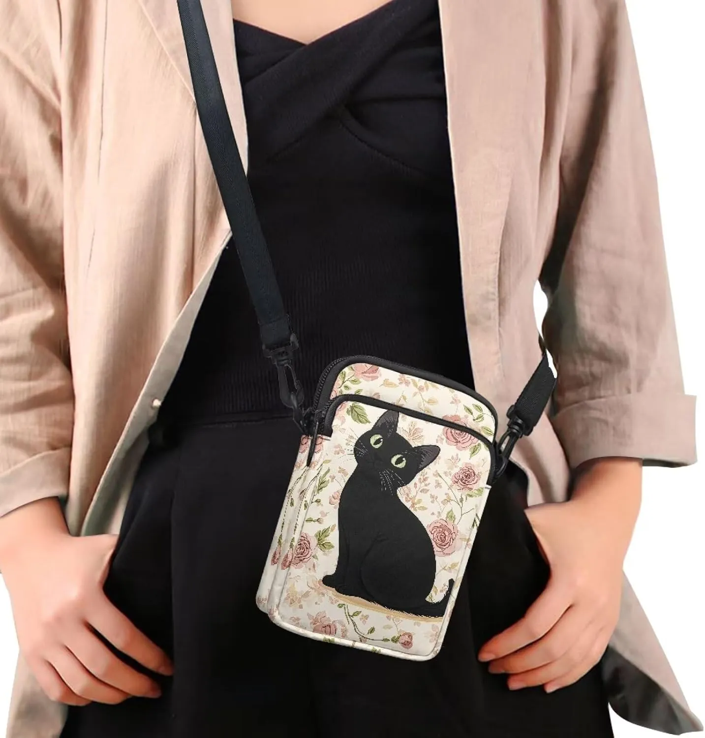 Womens Crossbody Bag Cell Phone Purse Wallet Small Shoulder Handbag Travel Sports Gym Bag