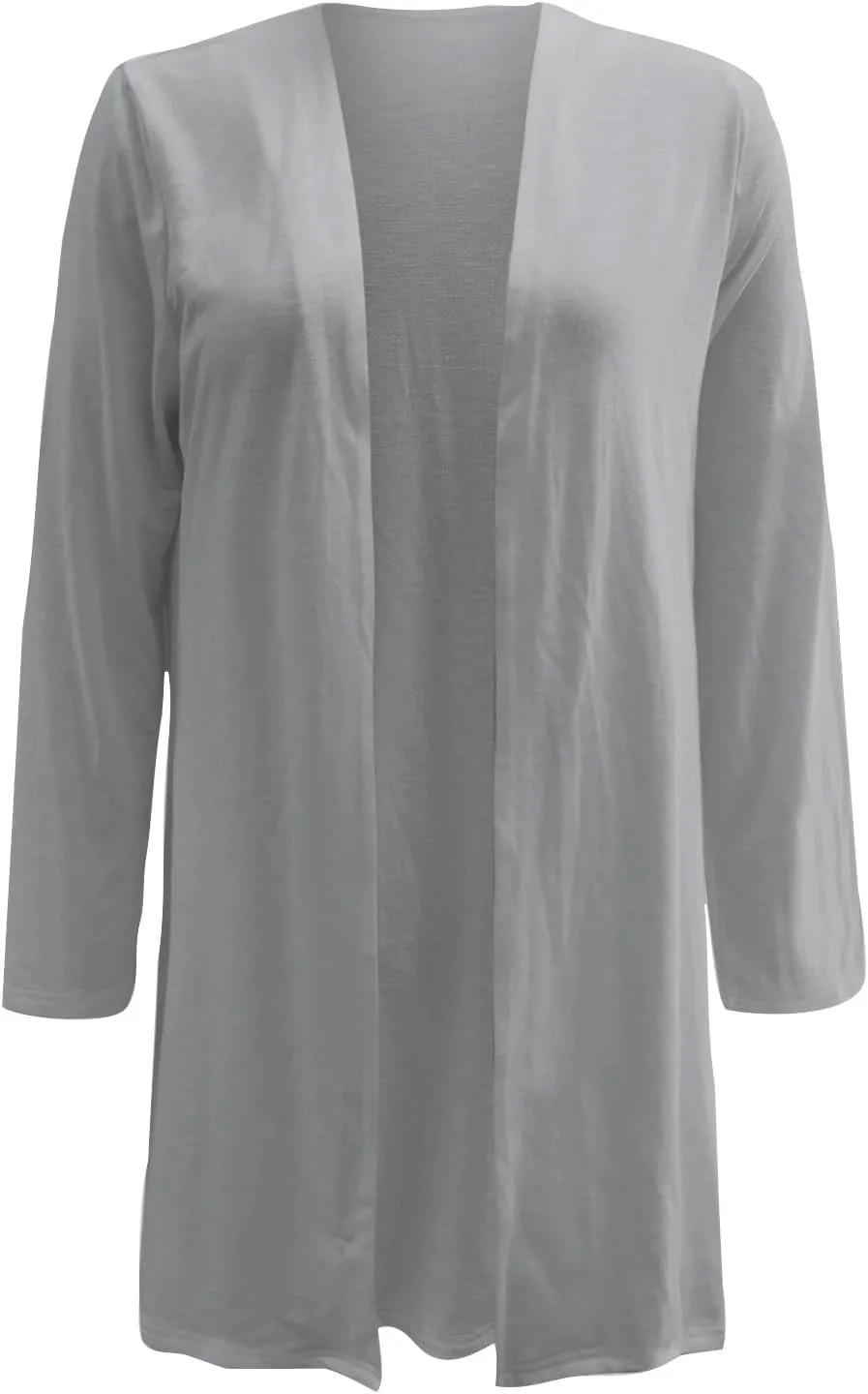 Womens Long Sleeve Open Front Cardigans Fashion Long Sweaters Warm Elegant Loose Casual Outwear