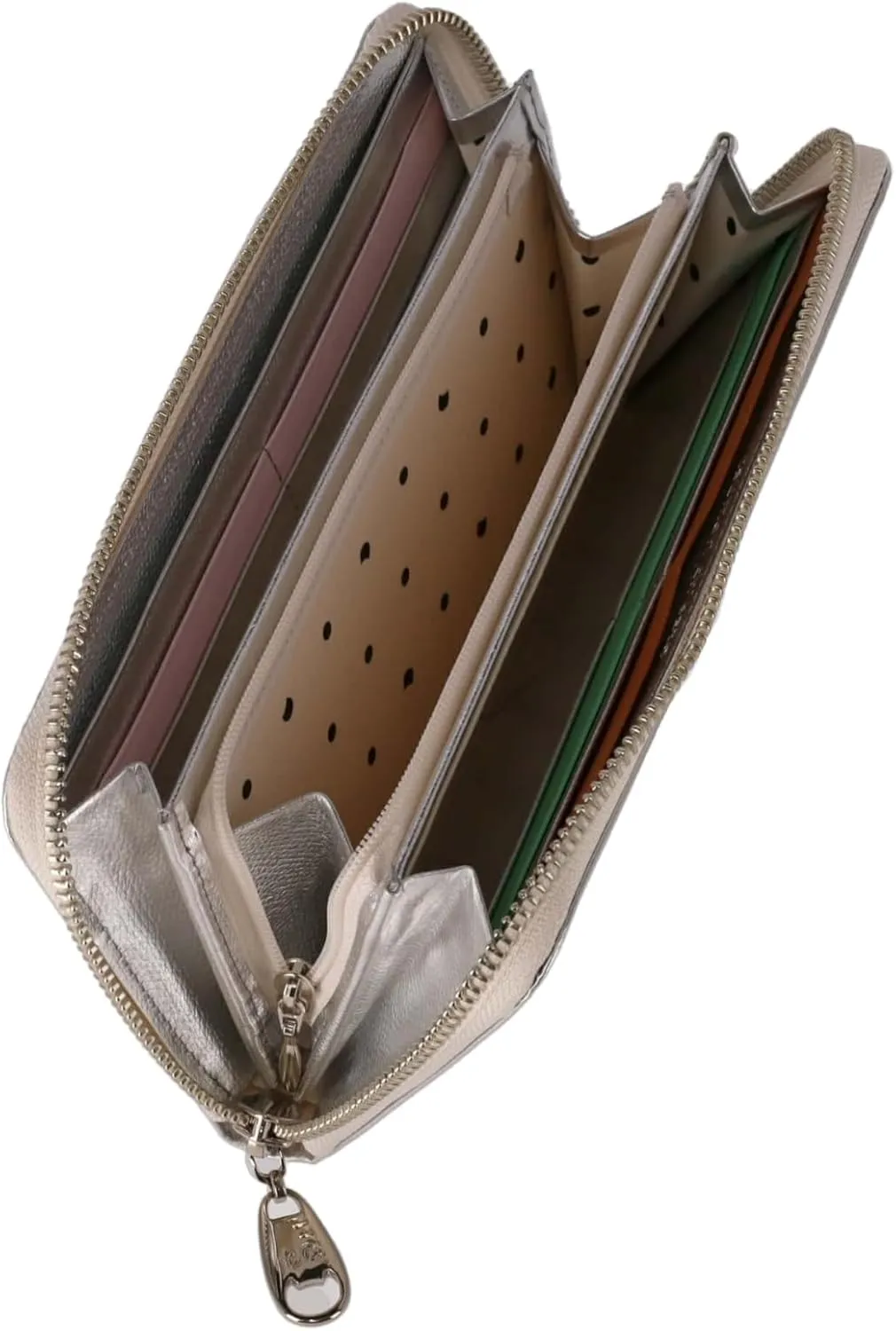 Women's Patch Embroidered Rf Long Wallet