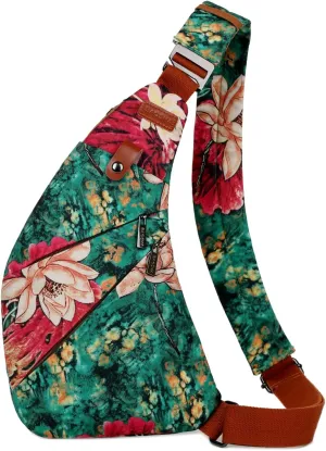 Women's Sling Bag Crossbody Chest Shoulder Anti Theft Travel purse Bag XB-15