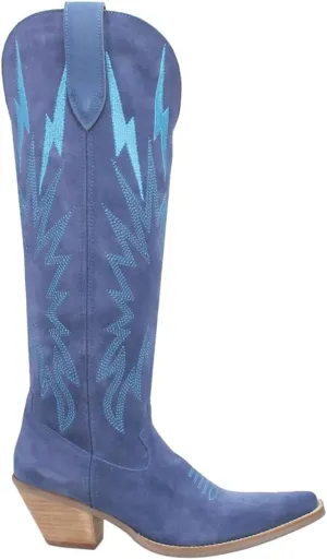 womens Thunder Road Embroidered Snip Toe