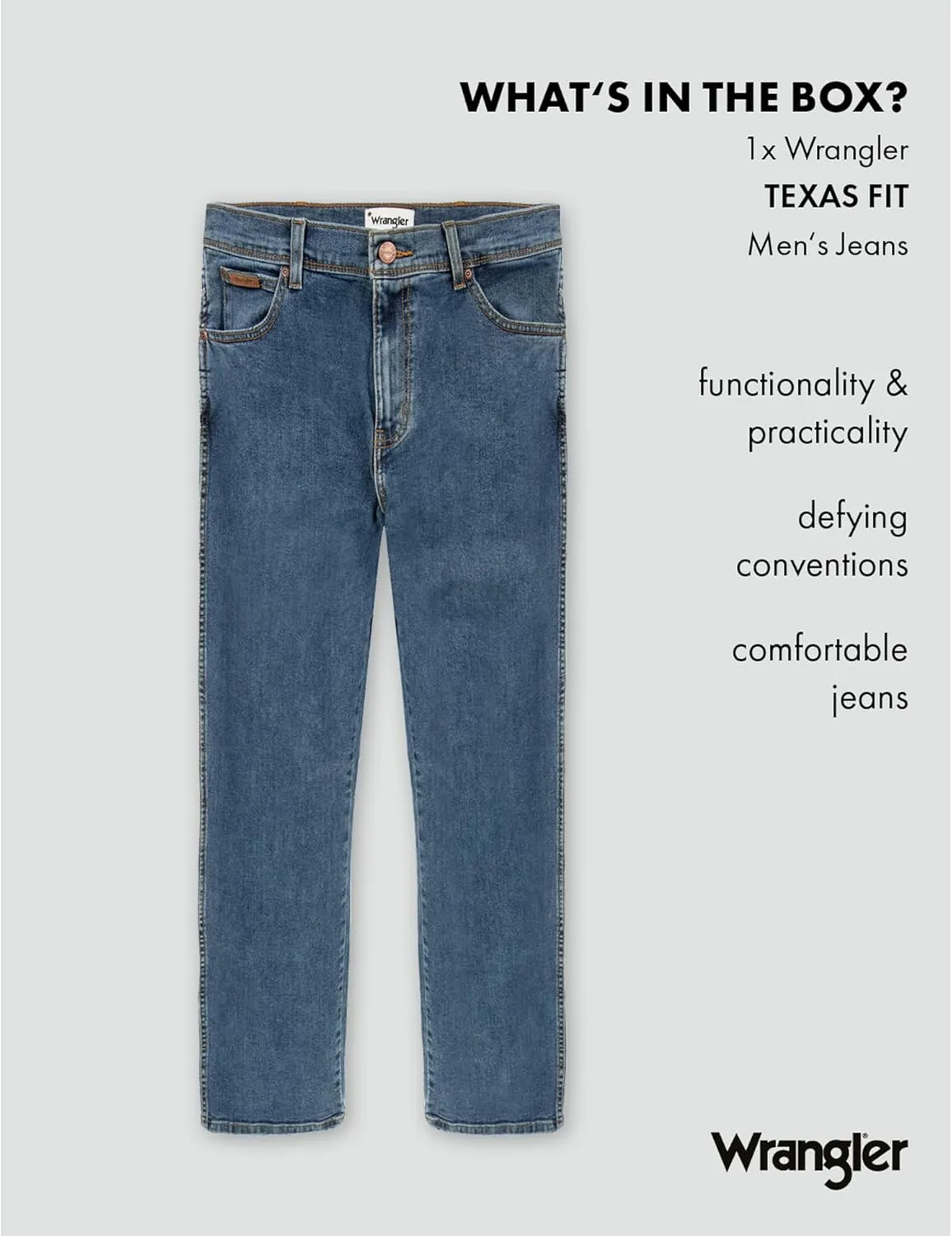 Wrangler Men's Trail Trekker Relaxed Fit