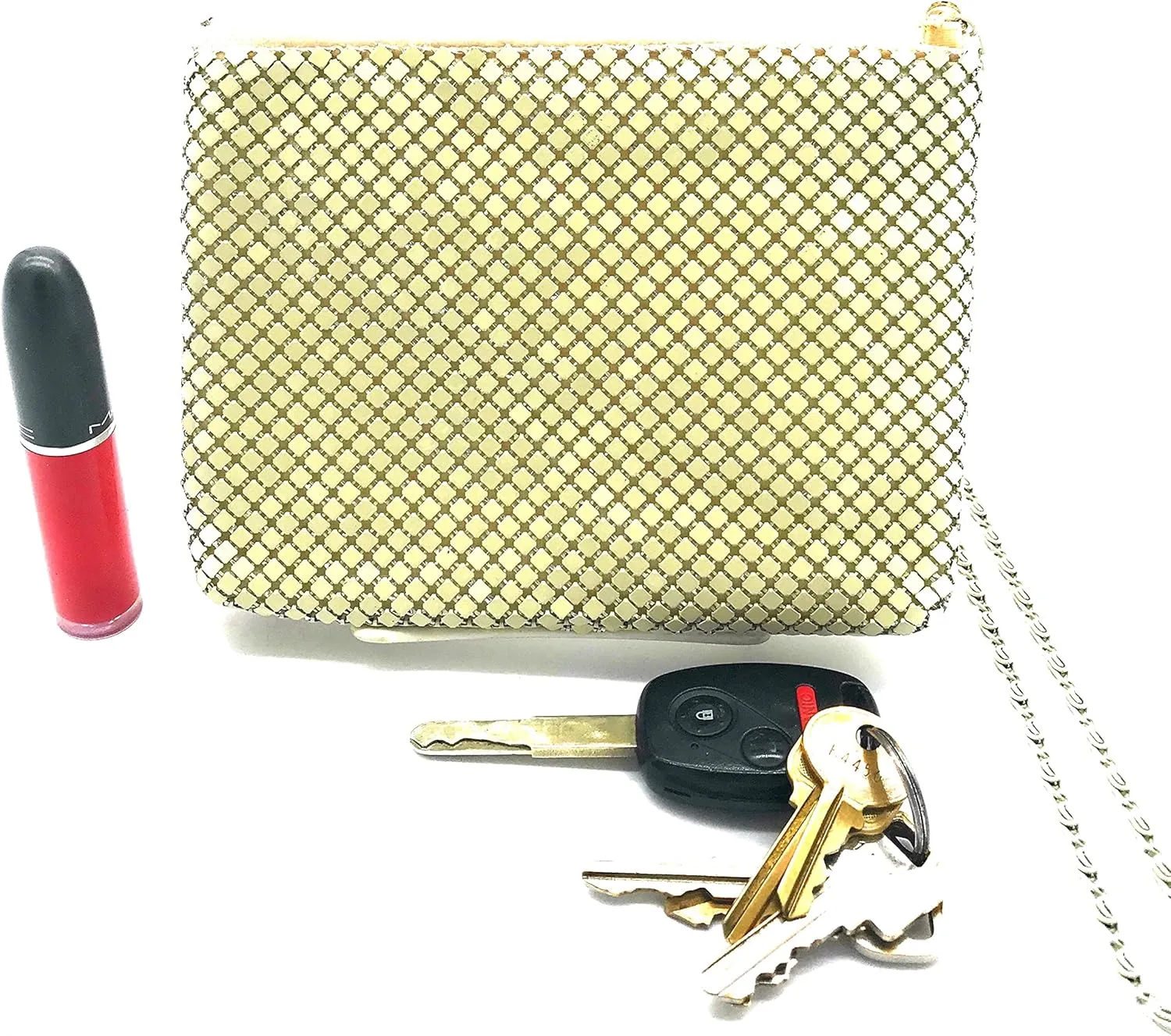 XX-Small Crossbody Clutch Evening Bags for Women Vintage Mesh Purse for Cocktail Party Prom Wedding Banquet
