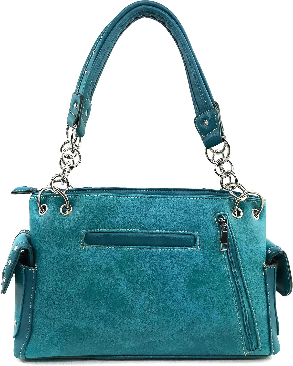Zelris Faith Love Hope Cross Angel Wing Bible Women Conceal Carry Handbag Purse