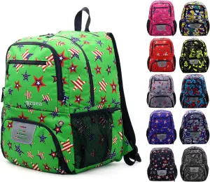 ZOEA Youth Soccer Bags - Boys Girls Backpack for Soccer, Basketball & Football & Volleyball with Ball Compartment